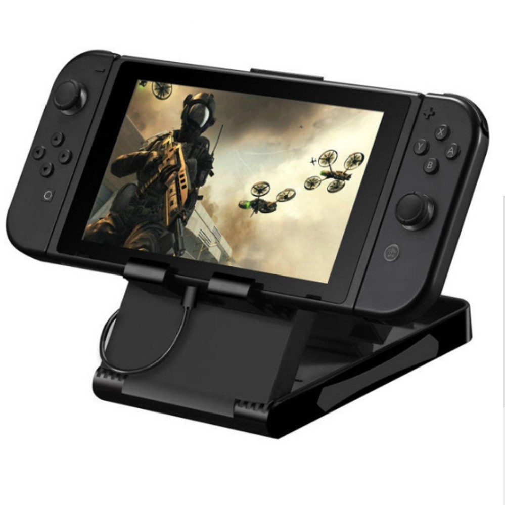 Yika Berdiri untuk Nintendo Switch Konsol Game NS Pemegang Stand Adjustable Sudut Lipat