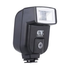 Yinyan CY-20 Mini Universal Flash Speedlite Hot Shoe Sync Port dengan Adjustable Pitch Angle untuk Nikon Canon Panasonic Olympus Pentax sony Alpha