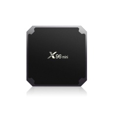 Yiokmty X96 Mini Android TV Box 4 K Smart TV Box S905W 64bit Quad Core CPU 2 GB RAM 16 GB ROM dengan Terbaru Android 7.1.2 Sistem Built-In WIFI Ethernet (US Plug) -Intl