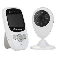 Yjjzb Womdee® Nirkabel 2.4 GHz Bayi Monitor Kamera 2.4 Inci Warna LCD Malam Vision Keamanan Audio Video-Internasional