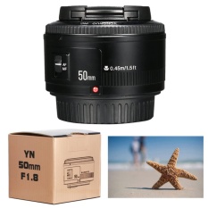 YN 50mm F/1.8 AF/MF Aperture Besar Auto Fokus Lensa For Canon EF Gunung Eos Kamera Lf651