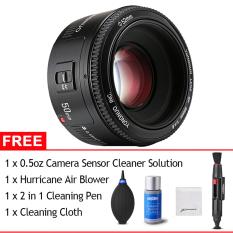 YN50 MM F1.8 AF/MF Standar Medium Perdana Fixed Lensa For Canon DSLR LF795 Yongnuo