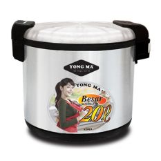 Yong Ma YMJ 501 Magic Jar Jumbo 20L - Penghangat Nasi - Silver - Khusus Jabodetabek