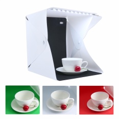 Yongcai LIGHT Light Portable Mini Photo Shooting Box Tenda, Kotak Lampu Lipat Lipat, Kabel Daya USB, Gambar Produk Komersial Tembak Foto Booth Kain Pembersih, Photo Studio-Intl