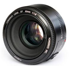 YONGNUO 50mm F/1.8 Lens Large Aperture AF MF - Hitam
