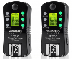Yongnuo Flash Trigger RF-605-C Wireless Transceiver Kit for Canon