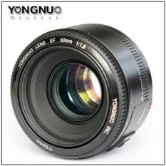YongNuo lensa EF YN50mm F1.8 for Canon 50 mm f 1.8 / f/1.8 untuk BOKEH