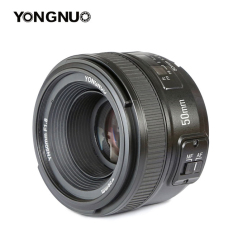 Yongnuo Lensa YN50mm F1.8 AF/MF Standar Lensa Prima untuk Nikon Kamera