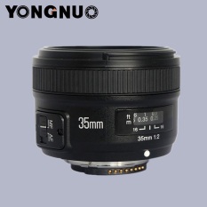 YONGNUO YN35mm F2 AF/huh standar sudut lebar lensa Prime untuk Nikon kamera-1