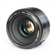 YongNuo YN50mm F1.8 Perdana standar lensa fokus otomatis lensa bukaan besar untuk Canon EF Gunung Rebel DSLR kamera