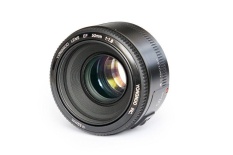 YONGNUO YN50mm F1.8 Lensa Aperture Besar Auto Fokus Lensa untuk Canon EF Gunung EOS Kamera-Intl