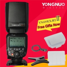 Yongnuo YN600EX-RT II Wireless Flash Speedlite TTL Master untuk Canon Kamera + Hadiah