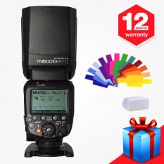 Yongnuo YN600EX-RT II Nirkabel Flash Speedlite TTL Master untuk Canon 70D 60D 50D 40D 30D dengan Wingoneer Diffuser dan Filter- internasional