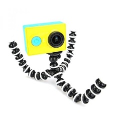 YOOSKE Universal 360��Rotational Octopus Tripod Bracket untuk Digital Kamera DV Gorillapod untuk Canon Nikon (HITAM PUTIH)-Intl