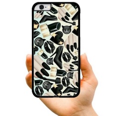 Muda Fashion Hot Sale Cute Wanita Nail Sepatu Lipstik Creative Pola Hard Plastik Phone Case untuk Apple IPhone 4/ 4 S-Intl