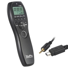 YouPro YP-880 DC2 Camera Wired Shutter Release Timer Remote Control LCD Display for Nikon D500 D750 D7100 D7200 D7000 D600 D610 D5500 D3300 D3200 D3100 D5300 D5200 DSLR - intl