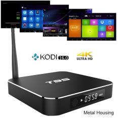 YUESHUNBUHA T95 Android 5.1 Amlogic S905 Quad Core KODI 16.0 Smart TV Kotak Band Bluetooth 4.0 Didukung Facebook YouTube Streaming Media Player