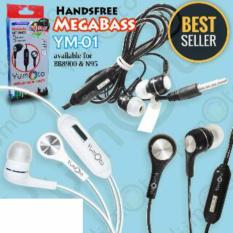 YUMOTO New Mega Bass Headsfree Sound Only Excellent Sound Quality With Mic good Quality Warna Random