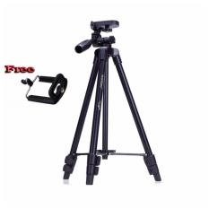 Yunteng VCT-520 Tripod Stand 3-Way Lightweight Pro Camera,Action Camera Tripod Stand