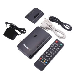 YYSL Mini LCD CRT TV Box VGA AV DVD Program Digital Tuner Receiver Monitor-Intl