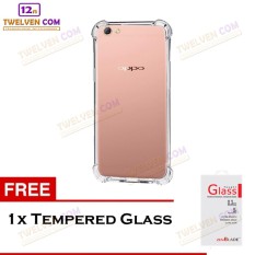 Zenblade Anti Shock Anti Crack Softcase Casing for Oppo A71 + Free Tempered Glass