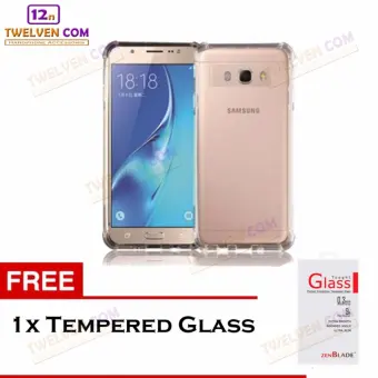 Zenblade Anti Shock Anti Crack Softcase Casing for Samsung J2 Prime - Free Tempered Glass