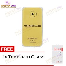 Zenblade Anti Shock Anti Crack Softcase Casing for Samsung J2 Pro 2018 - Free Tempered Glass