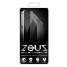 ZEUS Tempered Glass for Iphone 5 / 5S Depan Belakang 2in1 - Anti Gores Kaca - Round Edge 2.5D- Clear