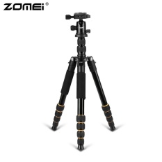 Zomei Q666 Kamera Profesional Tripod Ringan Portable Aluminium Monopod Hitam-Intl