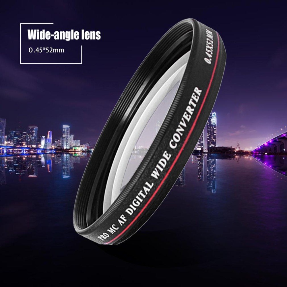Zomei Ultra-Tipis 0.45 X Sudut Lebar Lebar Converter PRO MC AF Filter Digital