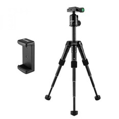 ZOMEI ZM-CK30-BLACK Compact Portable Aluminum Alloy Desktop Tripod Mini Tripod With Ball Head For Sony A6500 Nikon Canon D3300 EOS Rebel T5 Nikon D3400 DSLR Mirrorless Camera, Black - intl