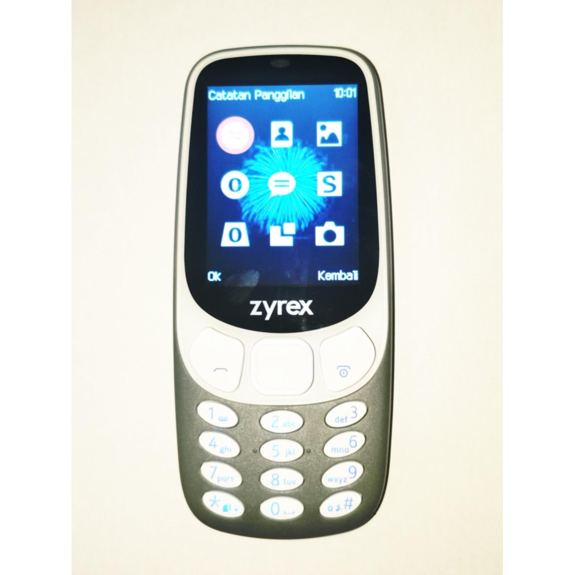 Zyrex ZS 278 - Camera - Bisa Getar - 2.4 inchi - Dual SIM 