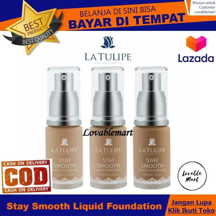 la tulipe stay smooth liquid foundation