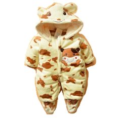 2015 Bayi Pakaian Jumpsuits (Kuning)