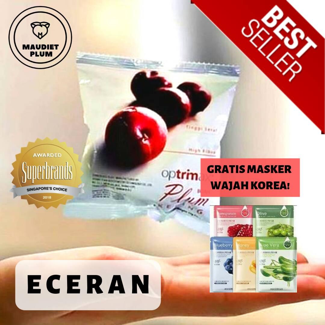 PROMO Jual Plam Buah Plum Kering untuk Detoks + Diet (ECERAN) Termurah Original & GRATIS Masker Wajah Rorec Impor