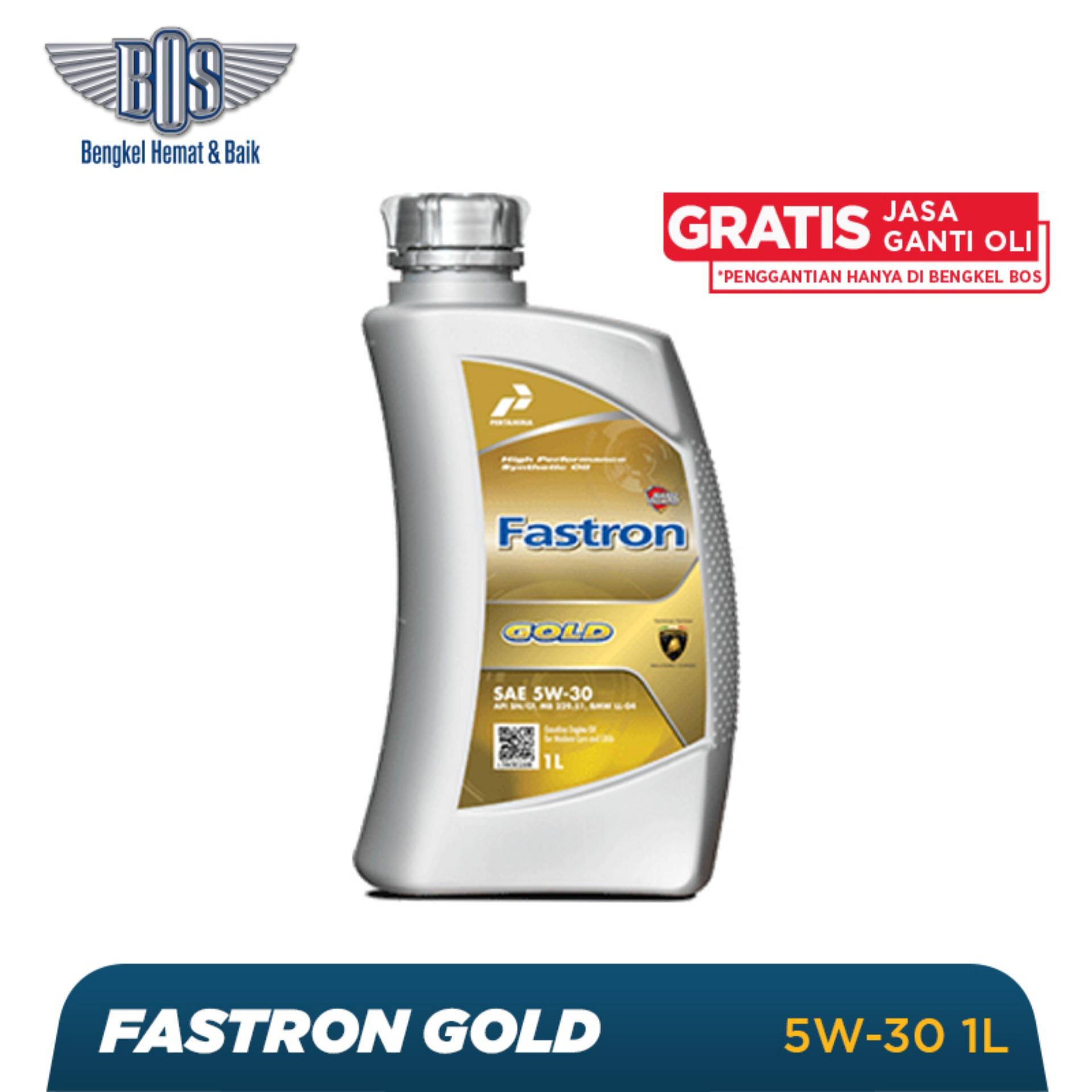 Oli Mobil Fastron Gold - 5W-30 - LITER - Gratis Jasa Ganti Oli dan Check Up Kendaraan