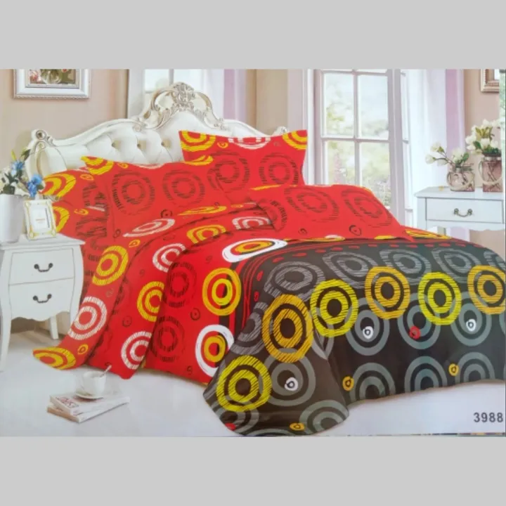 Sprei Seprei Sprai Motif Lapis Atau Pelangi Circuit Red Monaco Strelica 180x200 Dan 120x200 Lazada Indonesia