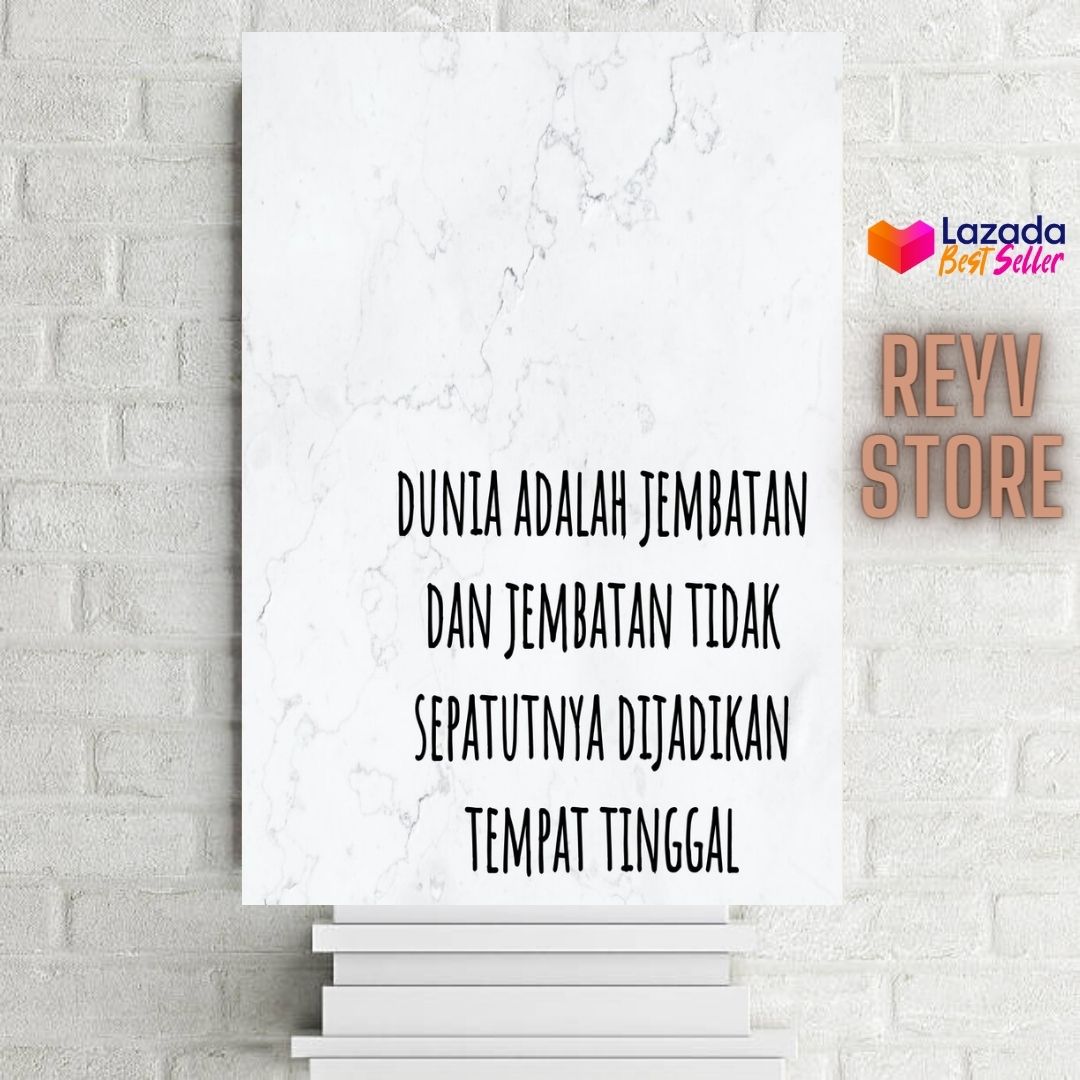 Hiasan Dinding Kamar Quote Motivasi - Dekorasi Rumah / Hiasan Dinding