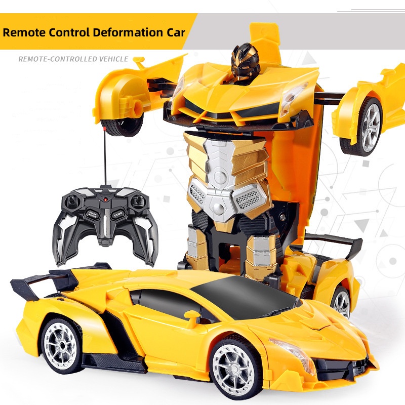Remote Control Mobil Sport Car Robot Transform/Rc Mobil Remote ...