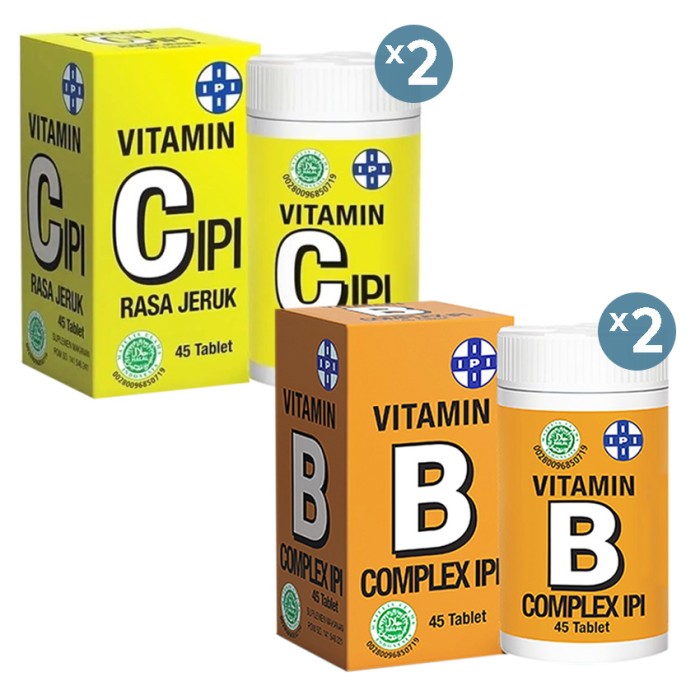 Ipi Vitamin C Vitamin B Complex 45 Tablet 2 Pcs Lazada Indonesia Ipi Vitamin C Vitamin B Complex 45 Tablet 2 Pcs Lazada Indonesia