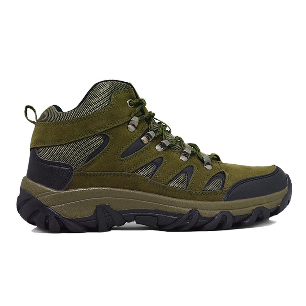 Sepatu Gunung Boot Pria Warna Ijo Lumut, Sepatu Hiking Bukan SNTA Karrimor Consina dan TNF