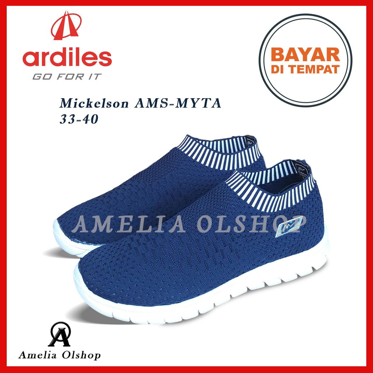 Amelia Olshop - Sepatu Mickelson AMS-MYTA 33-40 / Sepatu Wanita / Sepatu Slip On Wanita / Sepatu Casual Wanita / Sepatu santai Wanita / Fashion Wanita