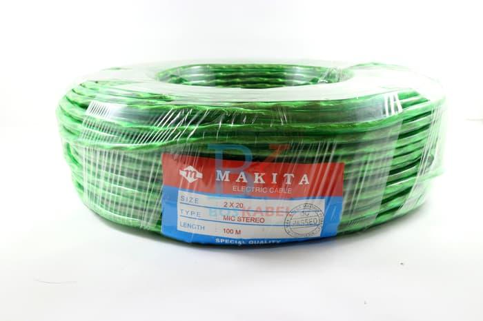 Promo Kabel Mic Stereo Makita (2x20) Termurah
