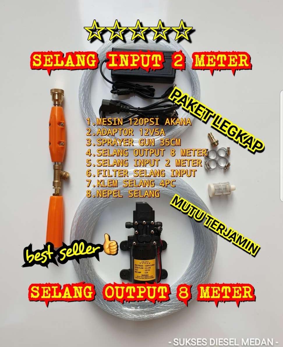 STEAM ALAT MESIN CUCI MOTOR MOBIL KENDARAAN AC POMPA AIR JET CLEANER ALAT MESIN CUCI STEAM HIGH PRESSURE 120PSI