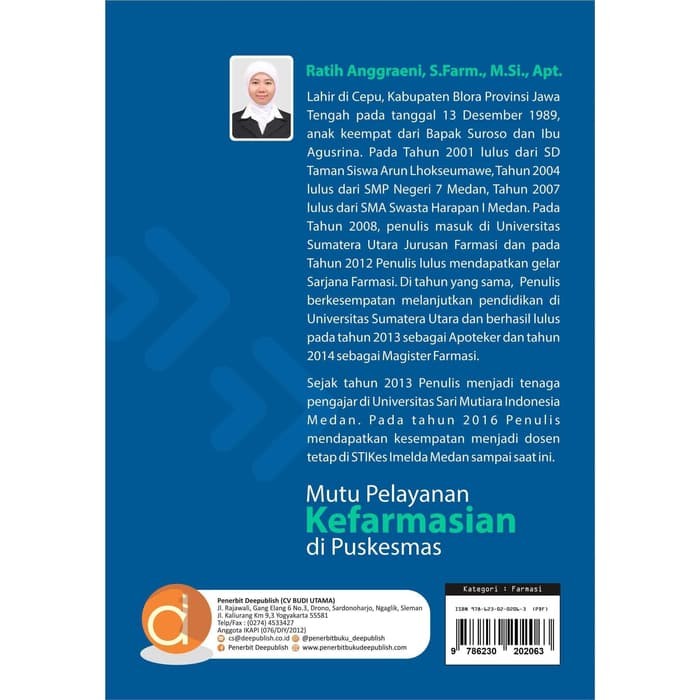 Buku Mutu Pelayanan Kefarmasian Di Puskesmas | Lazada Indonesia