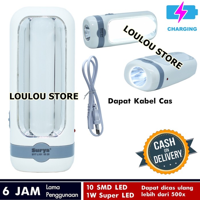 Bisa Cod Surya Lampu Led Emergency Syt L101 Light Led 10 Smd Sedia Juga Lampu Emergency Tahan 24 Jam Otomatis Lampu Emergency Bisa Di Cas Lampu Emergency Led Lampu Emergency Otomatis Lampu Emergency Usb Lazada