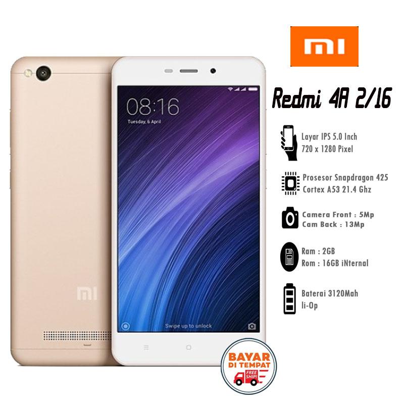Xiaomi Redmi 4A - 16GB - Gold (Ready Bhs Indonesia & 4G)