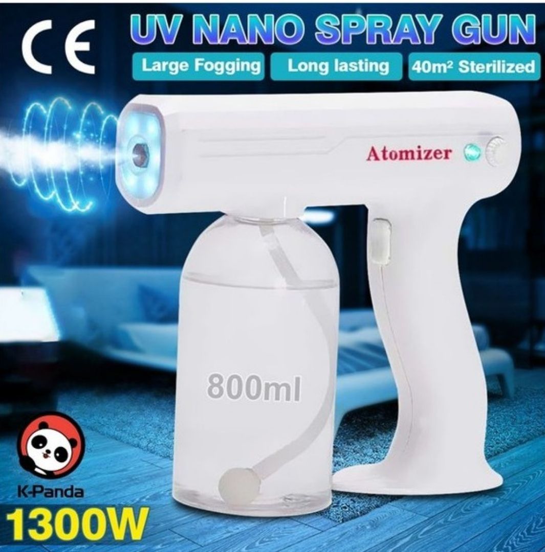 ATOMIZER UV Sprayer genggam Nano Gun Spray UV Disinfectant Sprayer ...