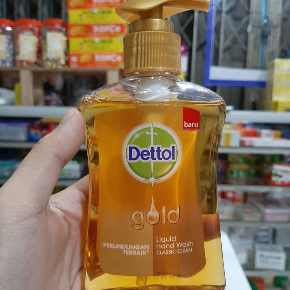 Special Edition Dettol Gold Liquid 200ml Hand Wash Classic Clean