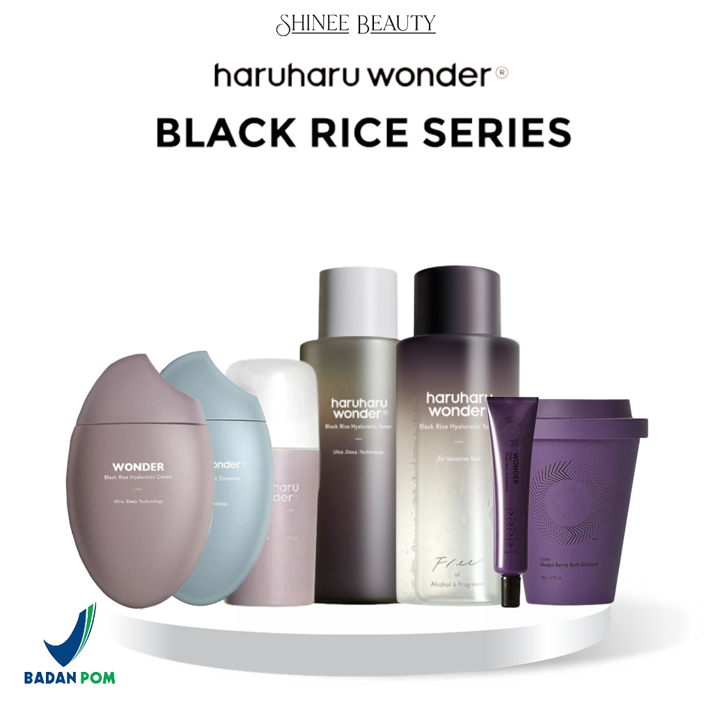 [BPOM] HaruHaru WONDER Black Rice Hyaluronic Series | Haru haru Wonder ...